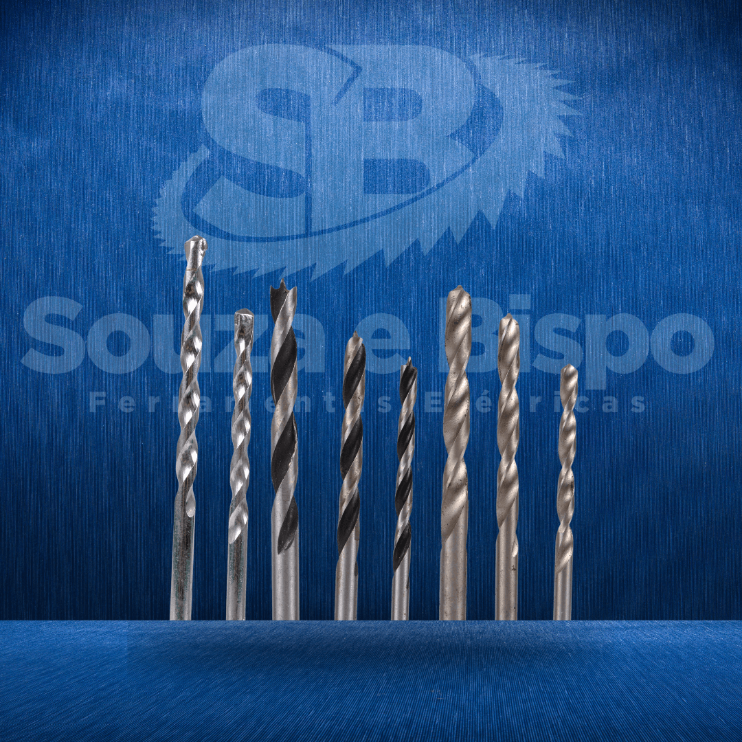 Brocas Metal e Madeira